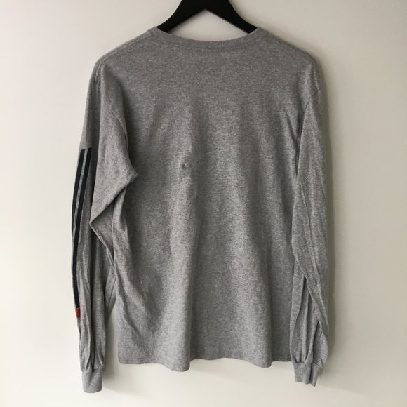 Levis Graphic Strauss Long Sleeve Shirt Gray M - Picture 2 of 7